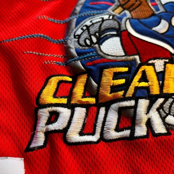 Bart Simpson Hockey Jersey 2006 youth Size Small Blue red white - Picture 6 of 7